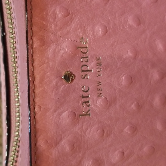 Kate Spade Riverside Street Ostrich Embossed Felix handbag - Picture 5 of 14
